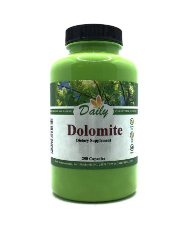 Daily's Dolomite (250 Vegetarian Capsules) - Buy Online on GoSupps.com