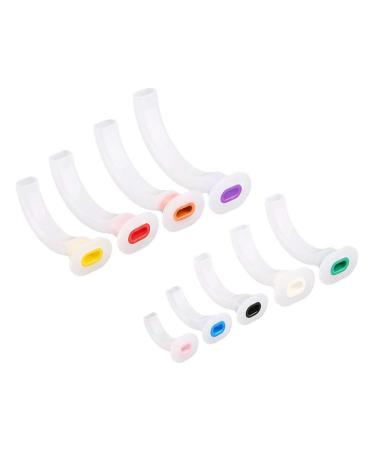 Triamisus Airways Oropharyngeal Airway For First Aid And Paramedics - Sizes1 2 3 And 4 Smooth Edges For Comfort And Reduced Trauma - Multicolor