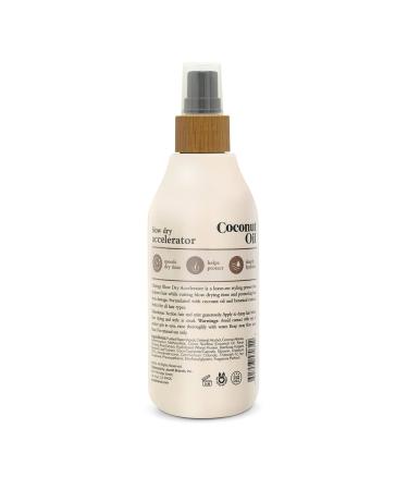Oliology Blow Dry Accelerator & Priming Spray 8.5 oz - Coconut Oil Formula, Heat Styling Primer - Made in USA, Paraben Free - Buy Online on GoSupps.com