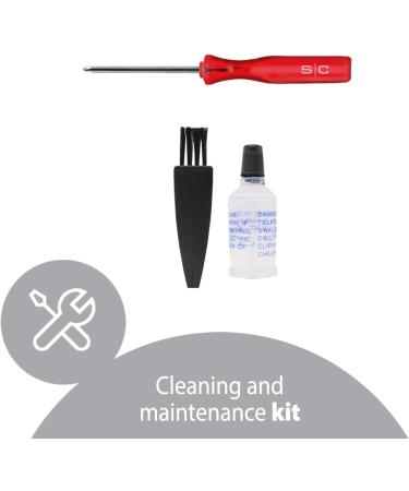 Stylecraft Professional Men's Hair Cutter & Beard Trimmer - Noiseless Magnetic Engine 2-Hour Wireless Use Adjustable Blade & 5 Combs - Buy Online on GoSupps.com