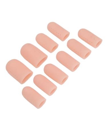 Breathable Toe Protector Toe 10 Pcs Gel Toe Protectors Breathable Toe Covers Provides Relief from Toenails Corns Blisters Reduce Friction Little Toe Protectors Guards