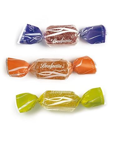 Pastiglie Leone Leonsnella Morbidissime Gelee Sugar Free kg 4 - Jelly Plates with Fruit Flavour Made Only with Natural Sweets: Maltitre Isomalt Xilitol and Lactitre