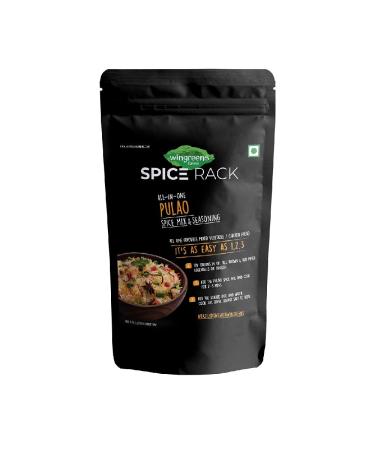 Wingreens Farms Spice Rack All in One Pulao Spice Mix (50g) Indian Spice Mix Mixed Spices Blend Easy to Cook