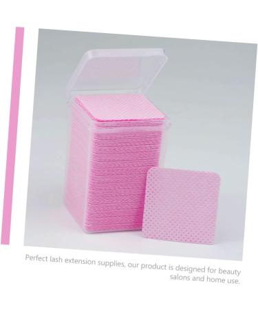 FRCOLOR 1200 Pcs Lint-Free Nail Towels | Pure Cotton Cleaning Paper | Anti-Clogging | 4.8x4.8cm | Pink | Perfect for Nail Salons & At-Home Use - Buy Online on GoSupps.com
