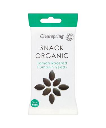Clearspring Tamari bio Graines de citrouille grill es (30g) - Paquet de 2