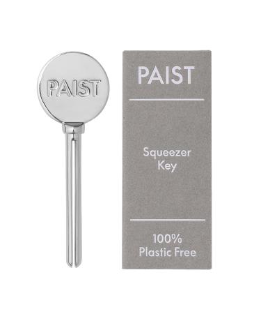 PAIST Tube Squeezer Key - Plastic-Free Metal Key - Sustainable Bathroom Accessory - Squeeze Out Every Last Drop