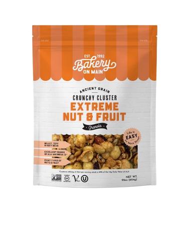 Bakery On Main Gluten-Free Granola + Ancient Grains, Vegan & Non GMO - Extreme Nut & Fruit, 22 Ounce 107615 1.37 Pound (Pack of 1)