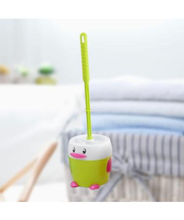 Solustre Penguin Toilet Brush Set | Soft Bristle Bathroom Cleaning Tools | Compact Holder for Easy Use - Shop Internationally! - Buy Online on GoSupps.com