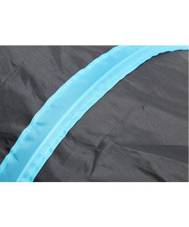 Webeasy Cat Tunnel 3-Ways Collapsible Cat Toy Tunnel Tube 25 cm high Cat Interactive Toy for Indoor Cats Extended Game Tunnel for Cats Puppies Kittens Rabbits Dogs(Light Blue) Lighte Blue - Buy Online on GoSupps.com