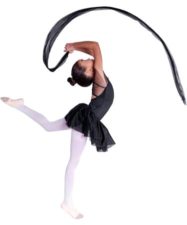 LIBREDGE Ballet Leotard with Skirt for Girls 6-7 Years - Black | Toddler to Big Girl Sizes Available - Buy Online on GoSupps.com