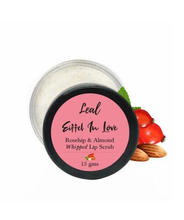 BEMT Cosmetics Lip Scrub 15g Eiffel in Love | Gentle Exfoliating Lip Scrub for Smooth Soft and Hydrated Lips | Sulfate & Paraben Free | Infused with Almond Oil Rosehip Oil & Vitamin E