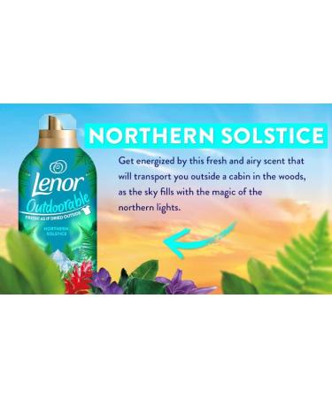 Lenor Outdoorable Fabric Conditioner Ultra Concentrated Freshness 35 Washes Mixed Scent Bundle: Northern Solstice 1Pk 490ml + Tropical Sunset 1Pk 490ml - Buy Online on GoSupps.com