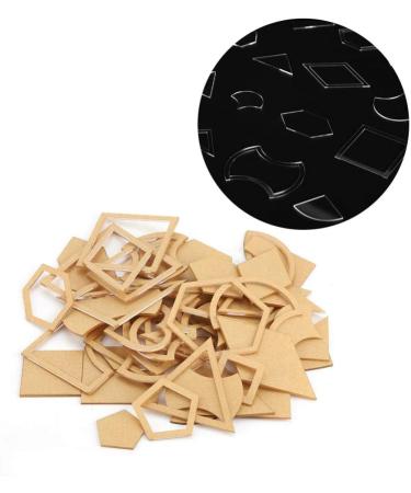 54 Pcs Acrylic Stencil Template Set for Quilting - DIY Craft Tool for Patchwork Quilters - Buy Online on GoSupps.com