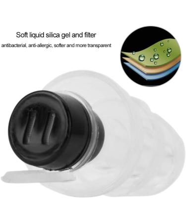 High-Fidelity Sonew Earplugs for Noise Reduction | Hypoallergenic Soft Silicone Hearing Protection for Concerts Musicians Shooting & Hunting - Black (Includes Case) - Buy Online on GoSupps.com