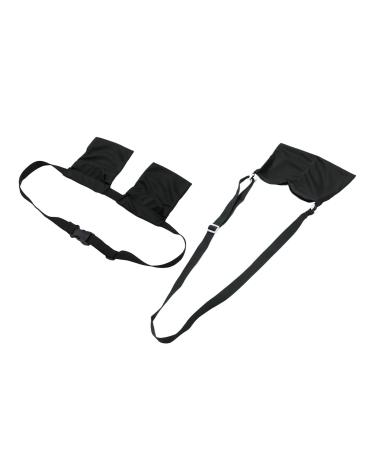 Drain Bags for Tummy Tuck Surgery Mastectomy Drain Belt Ostomy Belts Mastectomy Drain Holder Length Adjust Elastic Band Mesh Shower Bag Surgery Drainage Pouch Black (Black)