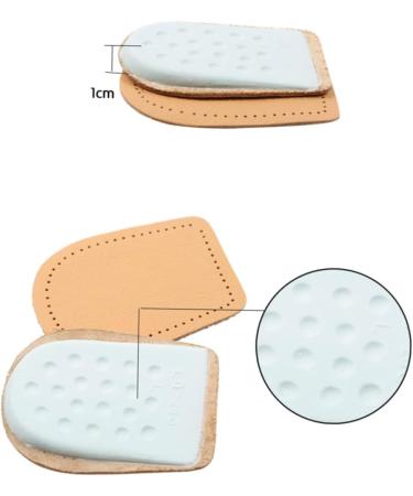Minkissy Ball of Foot Cushions for Heels - Thickened Leather & Latex Forefoot Pads for Women - Yellow Half Insoles - Buy Online on GoSupps.com