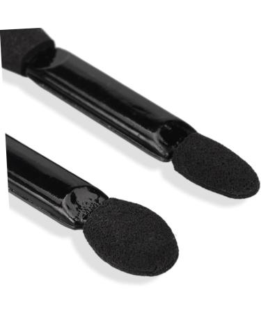 VINTORKY 50pcs Women Eyeshadow Brush Eye Shadow Applicator Eyeshadow Double Sided Black - Buy Online on GoSupps.com
