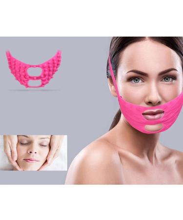 Silicone Chin Strap Face Slimming Reusable Double Chin Reducer V Line Mask 2 PCS - Buy Online on GoSupps.com