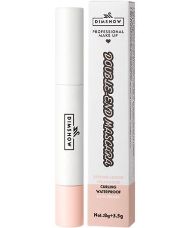 Mascara Volume and Length | Tubing Eyelash Double Ended Mascara Black Waterproof | Eyelash Mascara Volumising and Lengthening For Women Girls Pochy - Buy Online on GoSupps.com