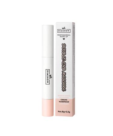 Voluminous Mascara Eyelash Tubing Mascara Black Double Ended Telescopic | Lengthening and Curling Mascara for Beauty Lover Beginner Experienced