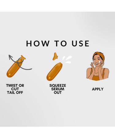 Flori Roberts Ultimate-C Capsules: Daily Facial Serum with 12% Vitamin C | Smooth Fine Lines Reduce Dark Spots | 30 Capsules - Shop Internationally Now - Buy Online on GoSupps.com