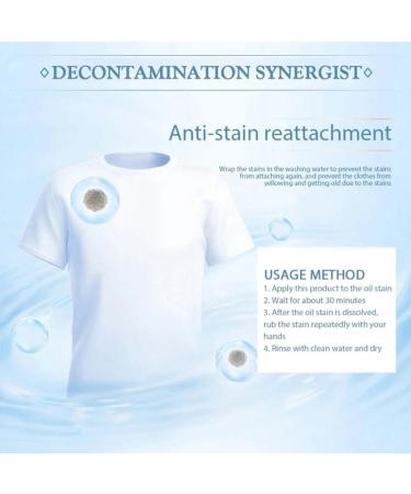 Active Enzyme Clothing Stain Remover Fabric Stain Remover Stain Remover Enzyme-Based Stain Remover for Clothes Laundry Booster and Stain Remover All Purpose Stain Remover - Buy Online on GoSupps.com