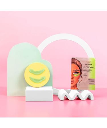 Sisters & Me 9x Eye Pads - Cooling Eye Masks for Dark Circles Wrinkles & Puffiness with Hyaluron Booster - Buy Online on GoSupps.com