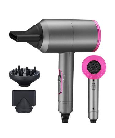Professional Hair Dryer 2000 watts Quick-Drying ion Hair Dryer with 3 Levels of Wind Temperature with Diffuser and Concentrator Suitable for a Variety of Female and Male Hairstyles A Small Gift