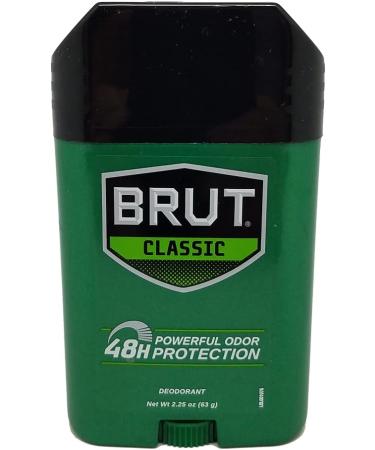 Brut Deodorant Original Fragrance 2.25 Oz (Pack of 6) - 2.25 Ounce Deodorant Bundle - Buy Online on GoSupps.com