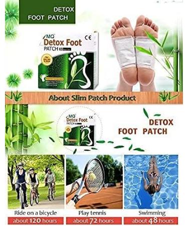 Detox Foot Patch Health Care All-Natural Bamboo Detox Foot Pads to Remove Body Toxins Free Socks for you(60 Packs 120 Pieces) - Buy Online on GoSupps.com