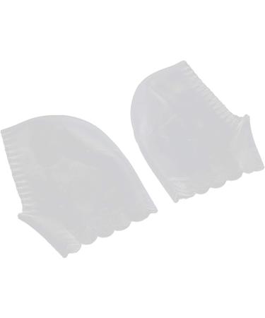 Silicone Jersey Socks for Achilles Tendon Relief | Pain-Relieving Elastic Foot Care - Anti-Cracking Purple & White - Buy Online on GoSupps.com