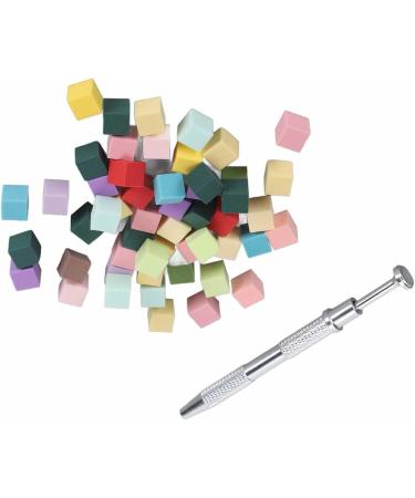 Portable Nail Sponge Buffer Block Versatile Mini File with Clip for Manicure Tofu Cubes - Buy Online on GoSupps.com