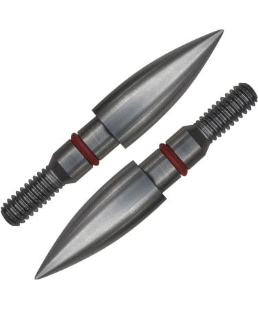 Stainless Steel Archery Field Points 9/32-100grains - 12 Pack Screw-in Field Tips - Buy Online on GoSupps.com