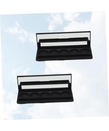 FOMIYES 4 Pcs Sample Containers Eyeshadow Pan Magnets Travel Eyeshadow Case Empty Make up Child Cosmetic - Buy Online on GoSupps.com