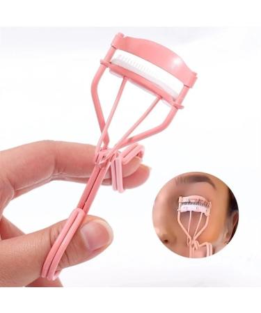 Effortless Lash Curler: Instant Eye-Opening Effect Easy-to-Use Eyelash Curling Tool-Design for Home & Travel(Pink A) - Buy Online on GoSupps.com