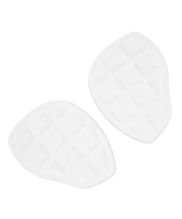 Holibanna High Heels 4 Pairs Sole pad Floor mat Invisible Forefoot pad Women Forefoot Pads Nonslip Forefoot Cushion Massage Front feet Non-Slip mat Shoes Foot Cushions Cushion Forefoot pad