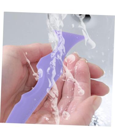 MAGICLULU 15 Pcs Silicone Beauty Ruler Mascara Applicator Purple Mascara Lash Tool Lipstick Wearing Face - Buy Online on GoSupps.com