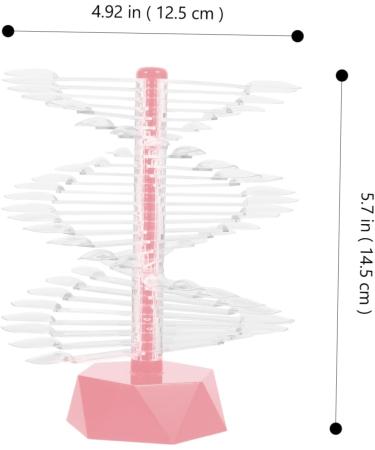 Healvian Nail Stands for Nail Art Nail Practice Accessories Spiral Nail Display Stands Nail Art Stands Fingernail Display Stand Nail Training Nail Salon Tool Modeling Acrylic Decorate 6.2x6.2cm Pink - Buy Online on GoSupps.com