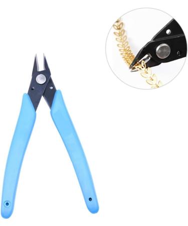 Ipetboom Cuticle Nipper Rhinestone Remover Tool Art Rhinestone Remover Pedicure Manicure Tool Jewelry Removal Pliers Jewlery Rhinestone Jewelry Metal Removal Plier Nail Diagonal Pliers 13*5cm Blue - Buy Online on GoSupps.com