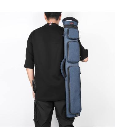 Bekzily Pool Cue Stick Carrying Case - 2B4S Hard Case in Blue - Buy Online on GoSupps.com