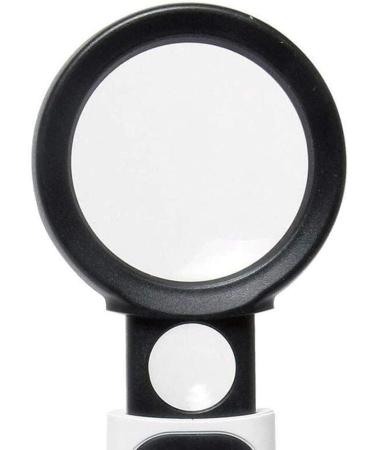 Magnifier with LED Lights - Magnifying Glass with 5X Magnification Diopter - Ideal for Reading Jewelry Watch Repair - Ergonomic Handle for Comfortable Grip - Lightweight Portable - Buy Online on GoSupps.com