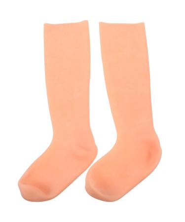 minkissy 1 Pair moisturizing Socks for Dry Foot moisturizing Long Socks for Foot Care Skin sebs spa moisturizing Long Socks Soft Elastic Stockings Foot Lotion Boots Ordinary