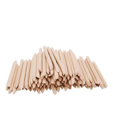Cuticle Remover Lightweight And Portable Used To Clear Wood Nail Pusher Multifunctional Design for Home Beauty Salon 200 pieces