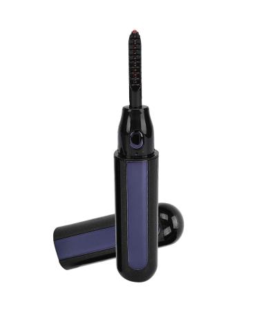 Eyelash Curler Electric Eyelash Curler Fast Heating Long Lasting Eyelash Curling Tool (Black)