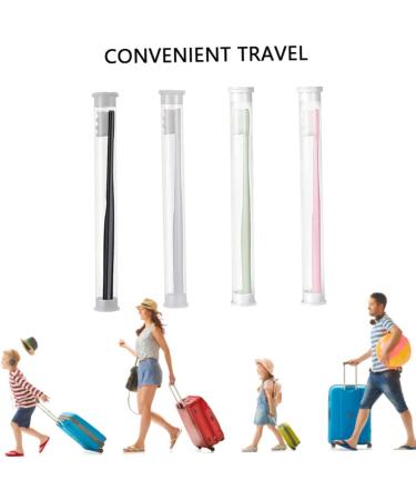 4PC Soft Toothbrush Set for Adults & Kids | Manual Toothbrush for Sensitive Gums | 10 000 Ultra Soft Bristles - Buy Online on GoSupps.com