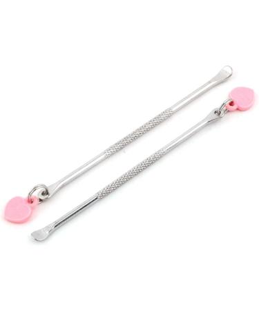 Stainless Steel Heart Shape Earpick Earwax Removal Tool Cleaner 3 PCS - Qtqgoitem - Buy Online on GoSupps.com