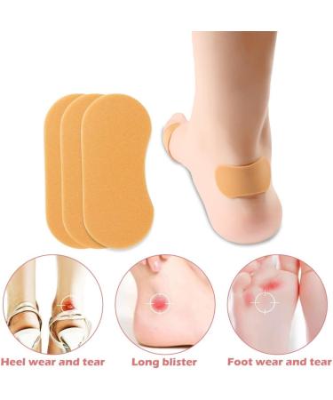 7 Sheets Moleskin Tape for Feet Self Adhesive Foot Patches Soft Foam Anti-Slip High Heel Sticker Patches Protection Bandage Strips Reduce Chafing Pain Blisters Prevention and Healing(Size:08pcs) - Buy Online on GoSupps.com