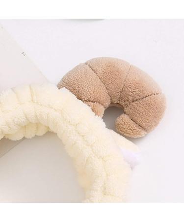 STOBOK Makeup Horn Headband - Cartoon Elastic Hair Band for Washing Face - Plush Hair Accessories - Buy Online on GoSupps.com