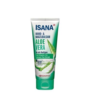 Hand & nail balm with aloe vera - hand cream - with vitamin E & green tea extract - absorbs immediately