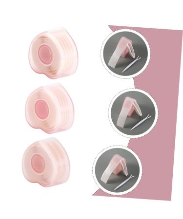 NOLITOY Double Eyelid Sticker - Invisible Double-Sided Tape for Perfect Eyelids | 3 Rolls Pink Fiber Strips | Ideal for Cosmetics & Protective Film - Buy Online on GoSupps.com